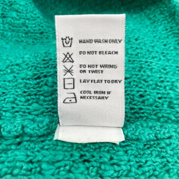 Habitat Clothes to Live In Teal Button Cardigan Sweater - Picture 9 of 9